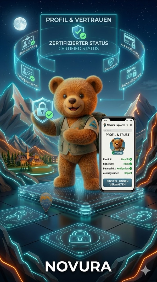 Teddy, der digitale Begleiter in NOVURA